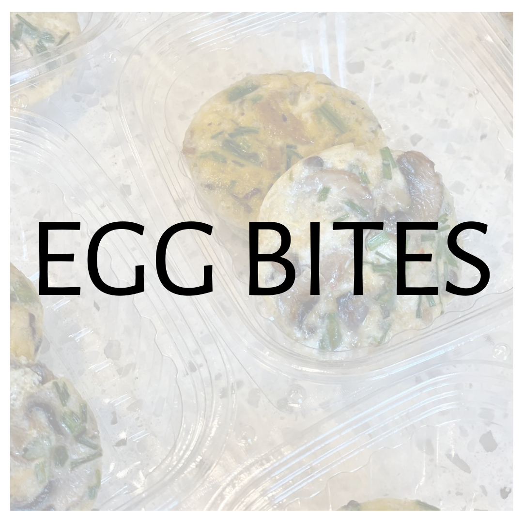Bacon, Mushroom + Spinach Egg Bites