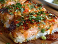 Spicy Salmon Sushi Bake