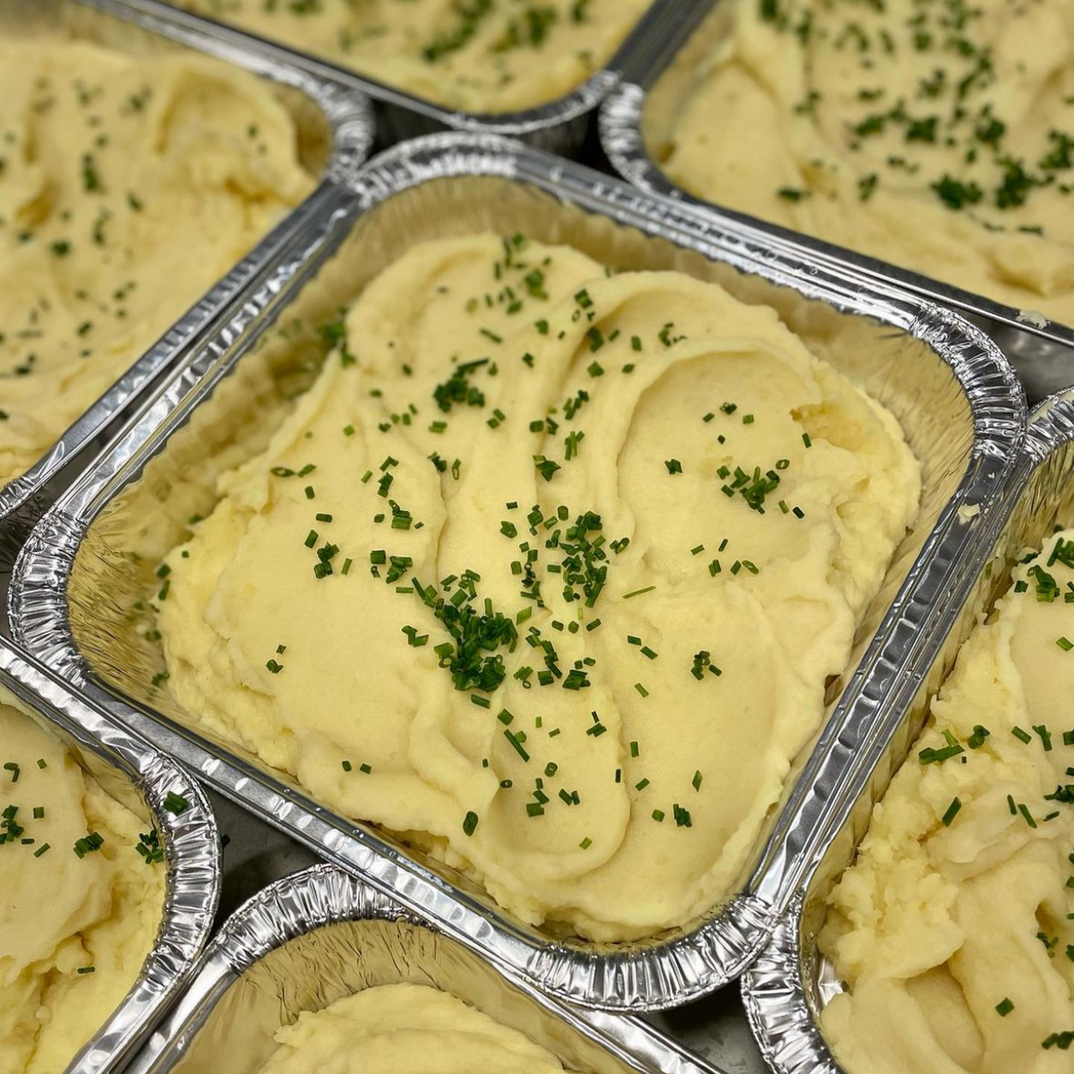 Roasted Garlic Mashed Potatoes (8x8 pan)