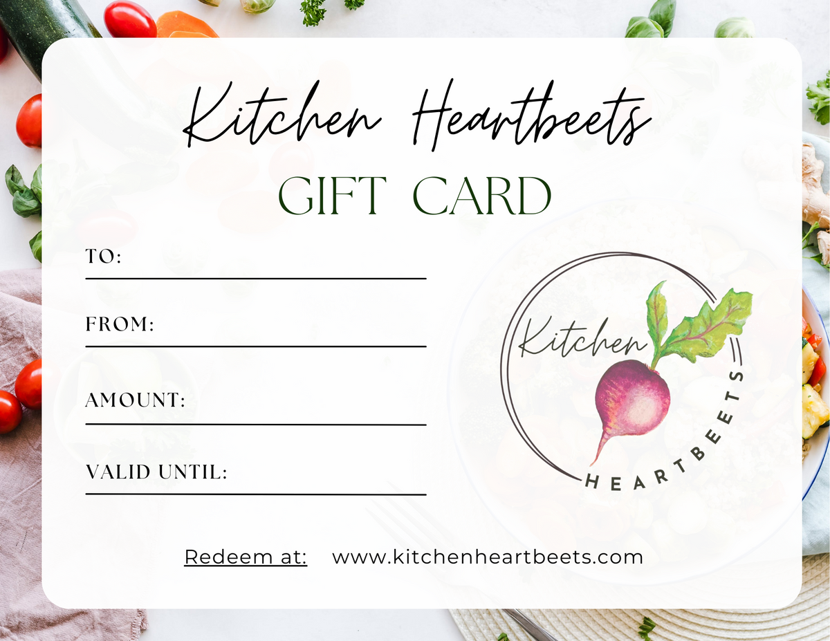 Kitchen Heartbeets Gift Cards